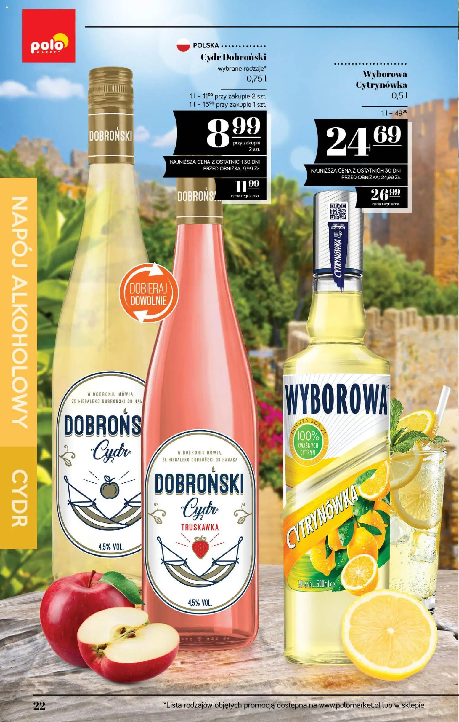 POLOmarket katalog - Alkoholi od 18.06.2026 | Strona: 22 | Produkty: Cydr