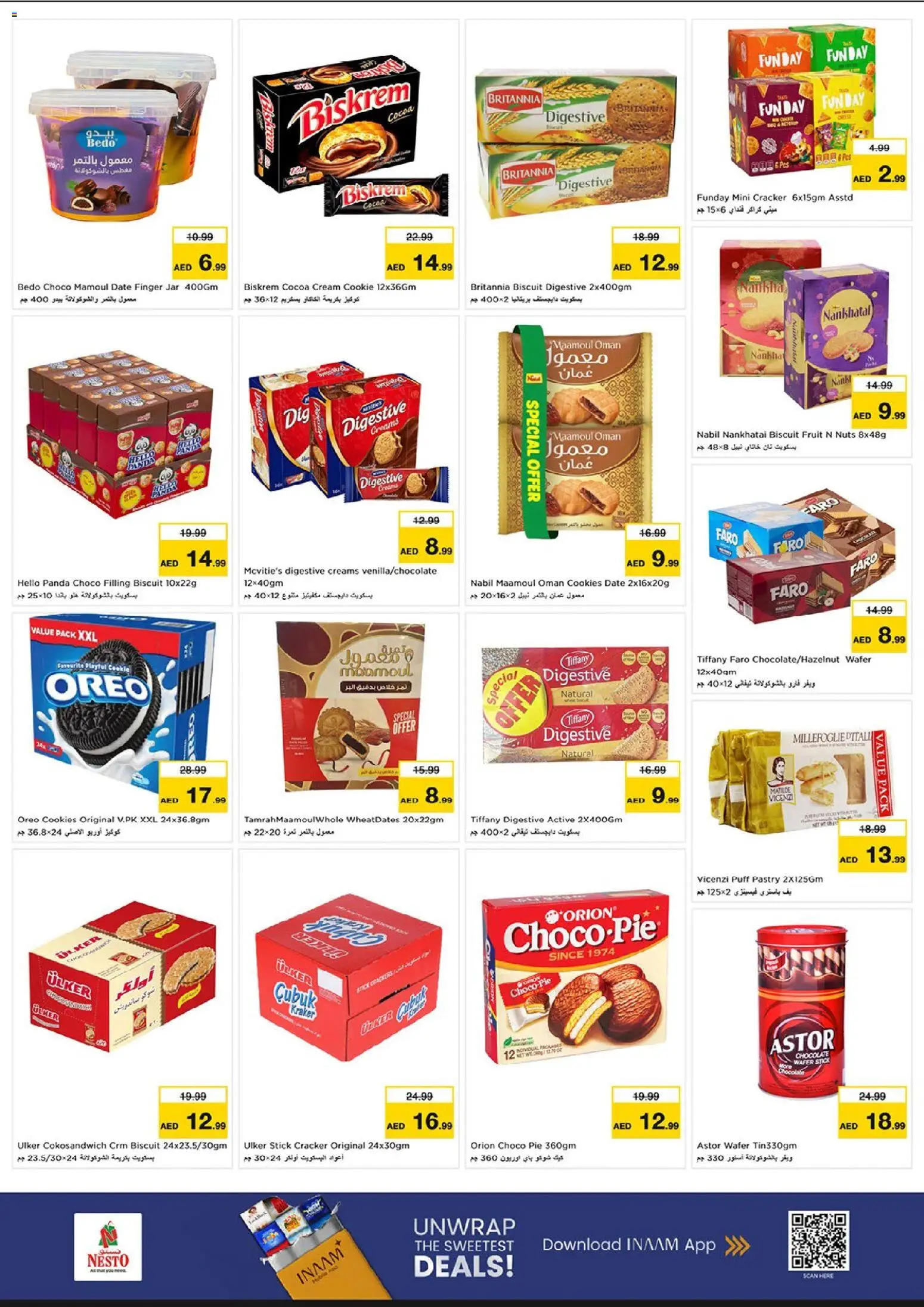 {H1} | Page: 4 | Products: Chocolate, Nuts, Cream, Cookies