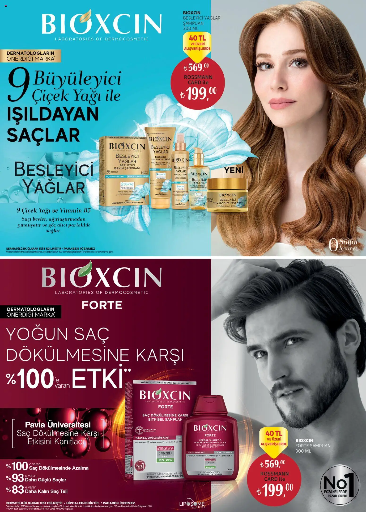 Rossmann - Saç Bakım Festivali Kataloğu - 01.04.2026 tarihinden itibaren geçerlidir | Sayfa: 8 | Ürünler: Şampuan, Saç Kremi