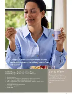 Preview of Oriflame - Wellosophy product guide valid from 01/07/2026 | Page: 23