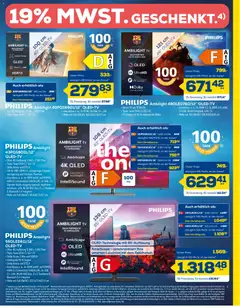 Euronics Prospekt ab 03.10.2026 gültig | Seite: 3 | Produkte: Philips, Smart TV, Bilder, Kopfhörer