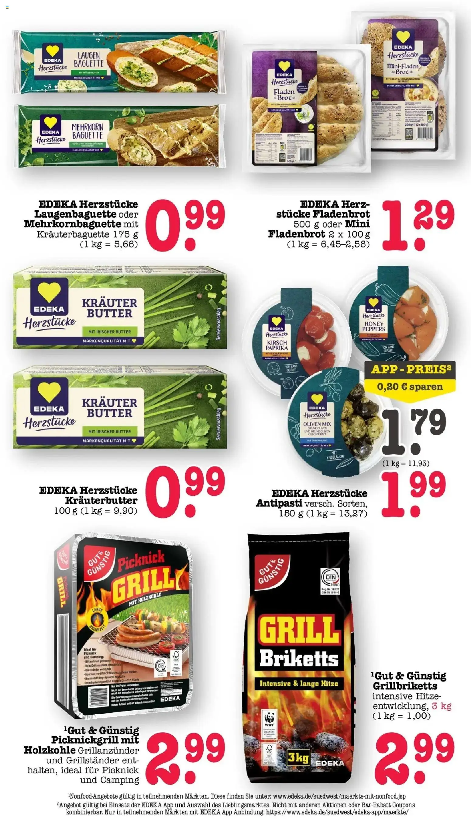 Edeka prospekt Wörth Am Rhein	 – gültig ab 27.04.2026 | Seite: 19 | Produkte: Butter, Baguette, Kräuterbutter, Paprika