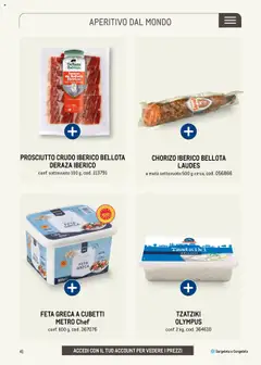 Anteprima del volantino FETA GRECA A CUBETTI METRO Chef, conf. 800 g, cod. 367076 valido a partire dal 30.05.2025 | Pagina: 41