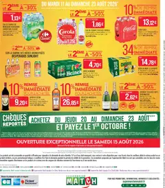 Match Supermarché - Prévisualisation de Match Supermarché catalogue valide à partir de 11/08/2026 | Page: 8