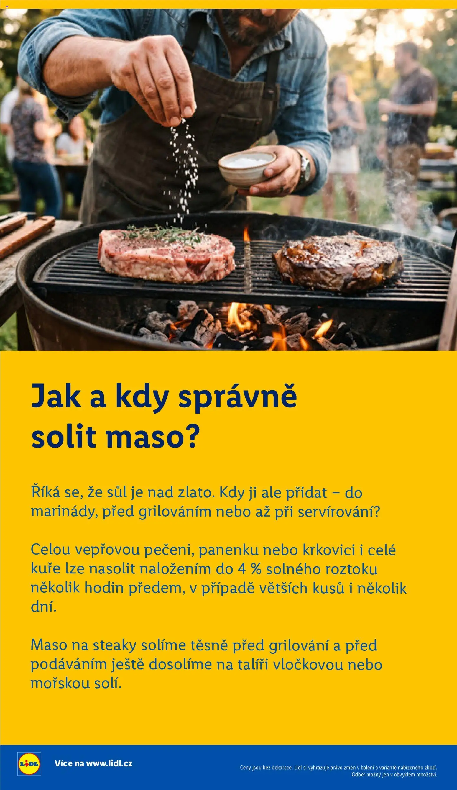 Lidl leták - Vše pro skvělé grilování od 05.05.2026 | Strana: 12 | Produkty: Grilování, Maso, Kuře