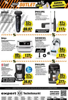 Expert Prospekt ab 24.07.2026 gültig | Seite: 12 | Produkte: Philips, Siemens, Zahnbürste, Kaffeevollautomat