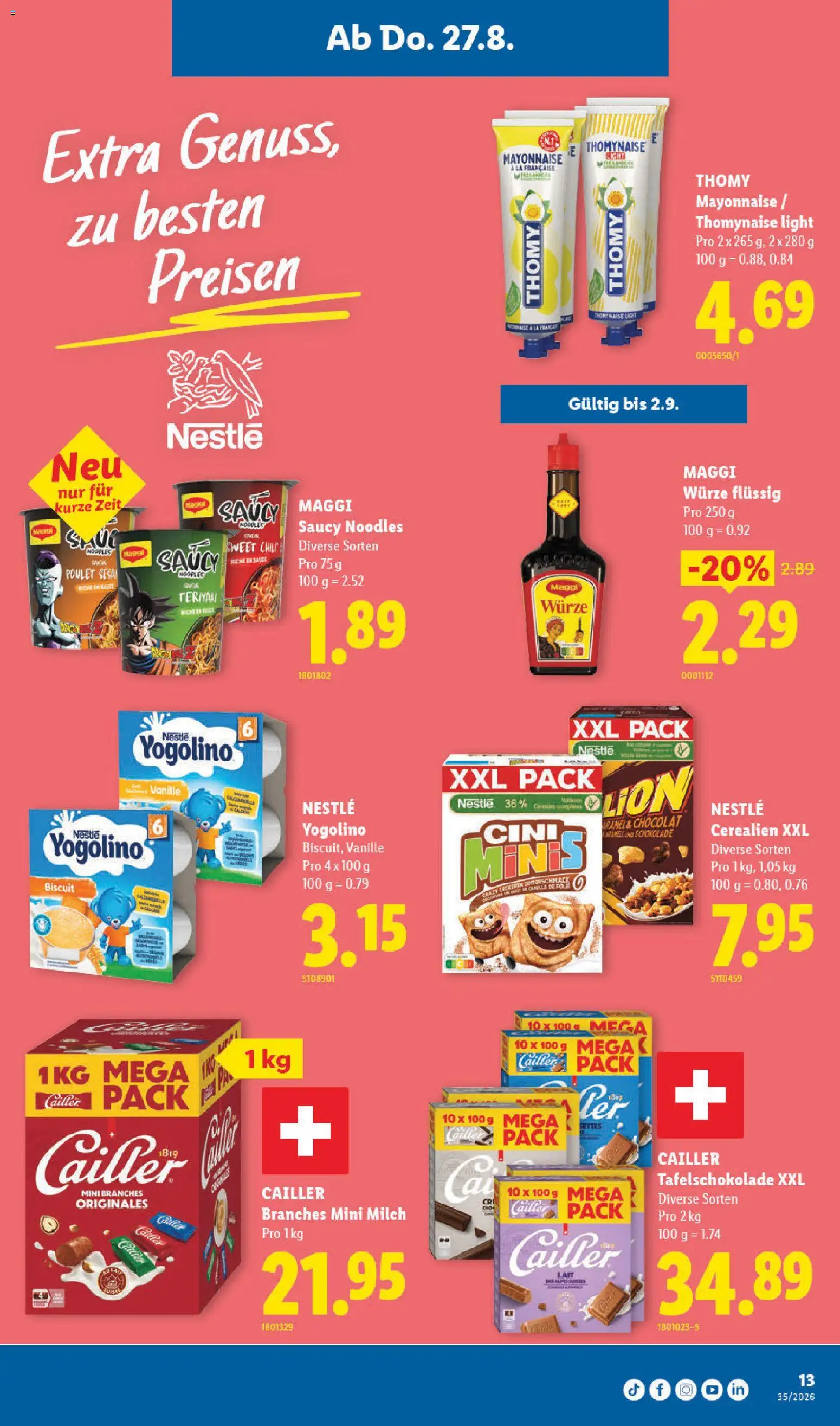 Lidl aktionen – gültig ab 27.08.2026 | Seite: 17