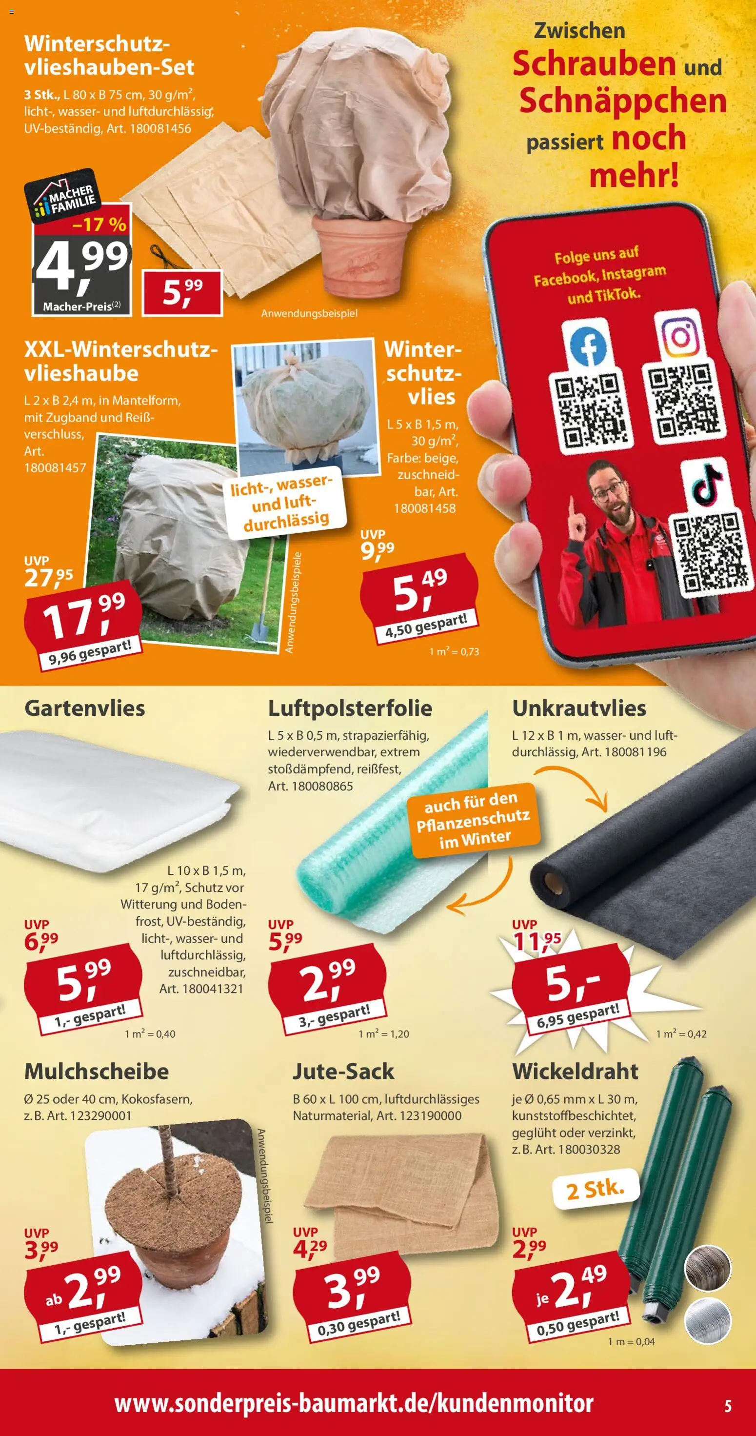 Sonderpreis Baumarkt Prospekt – gültig ab 03.10.2026 | Seite: 5 | Produkte: Wasser