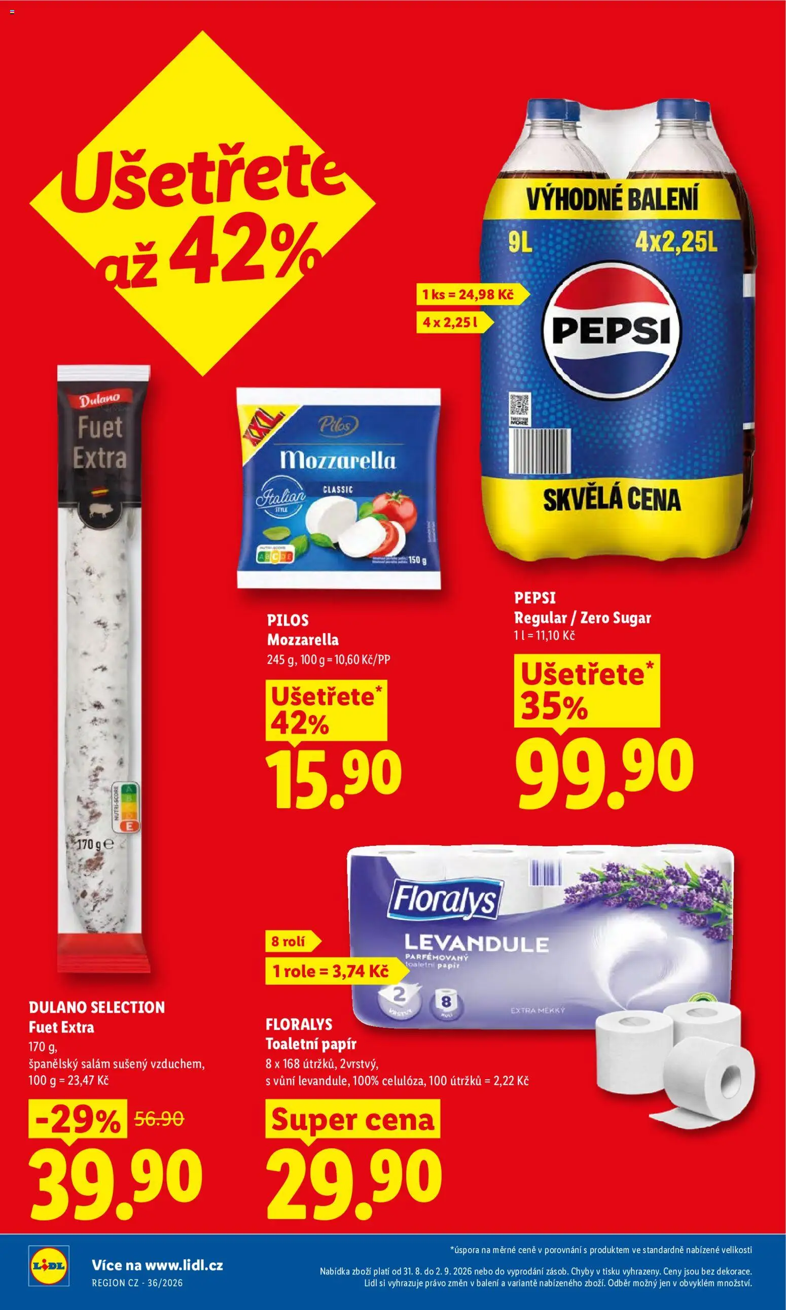 Lidl leták od 31.08.2026 | Strana: 2