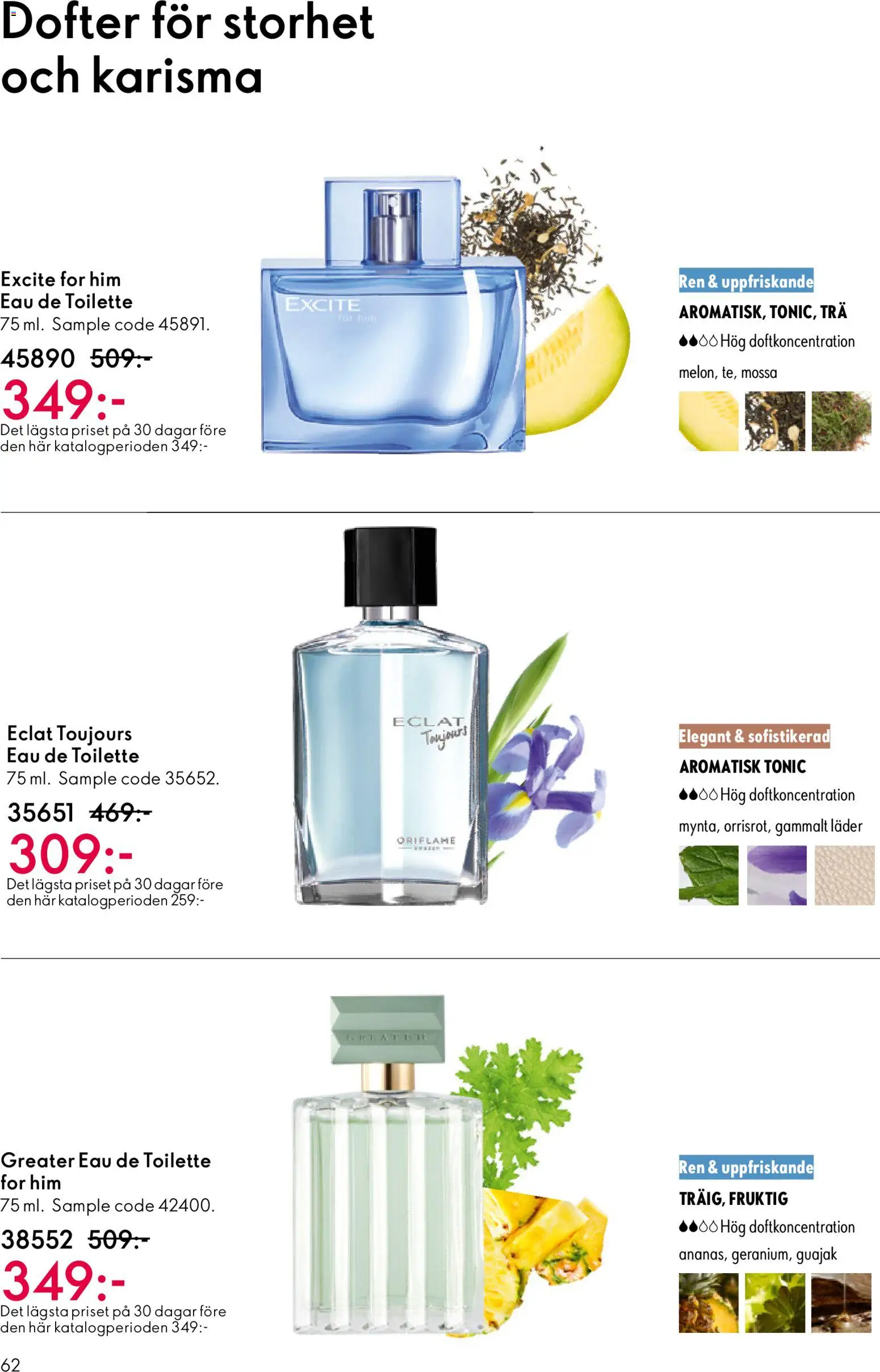 Oriflame reklamblad aktuell från 13.05.2026 | Sida: 62