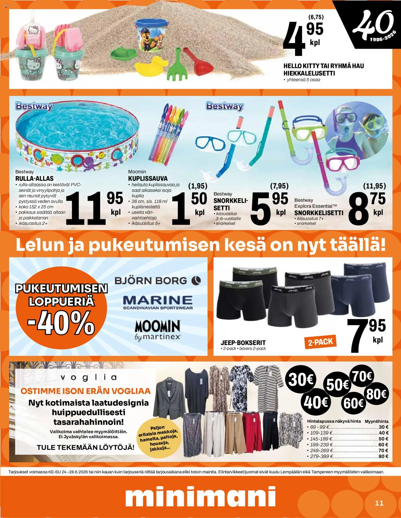 Minimani tarjoukset – voimassa 24/06/2026 alkaen | Sivu: 11