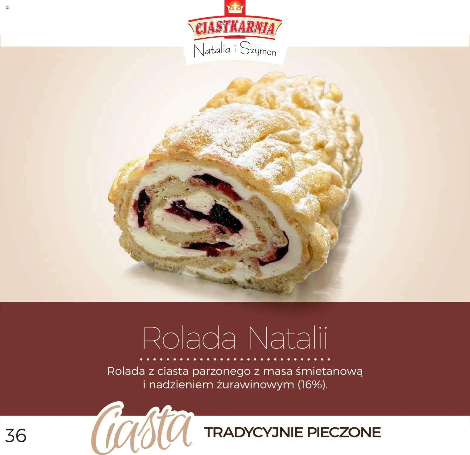 Topaz Gazetka - Ciasta  od 01.12.2025 | Strona: 36 | Produkty: Ciasto