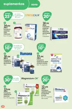 Pré-visualização Pingo Doce Bem-estar Corpo Lojas válido de 05.05.2026 | Página: 12 | Produtos: Melatonina, Gomas