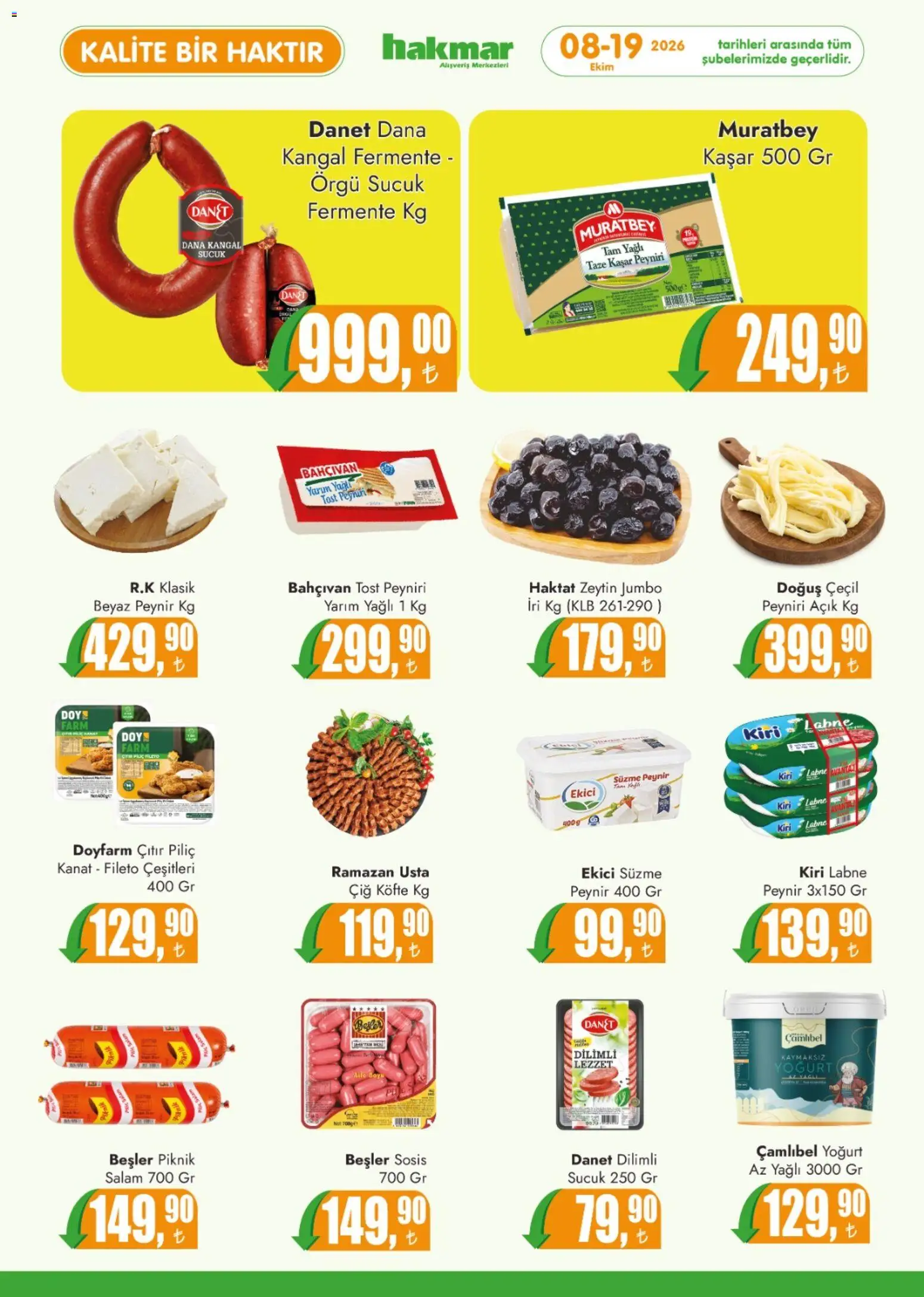 Hakmar Katalog - 08 Ekim 2026 tarihinden itibaren geçerlidir | Sayfa: 3