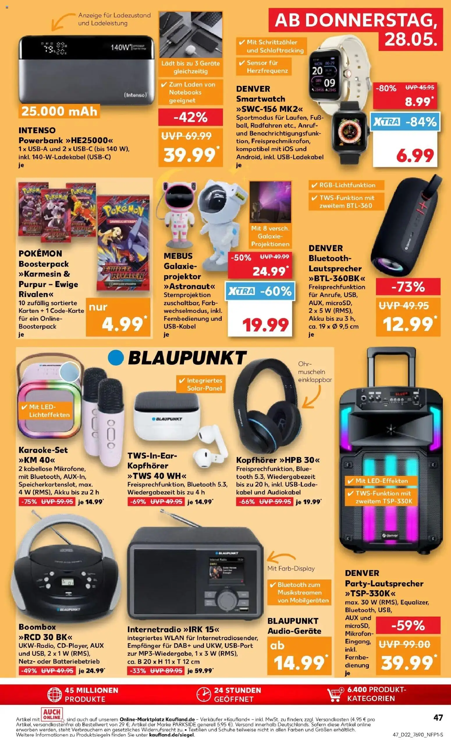 Kaufland Prospekt Vilshofen An Der Donau – gültig ab 26.05.2026 | Seite: 52 | Produkte: Mikrofon, Lautsprecher, Audio, Dab+