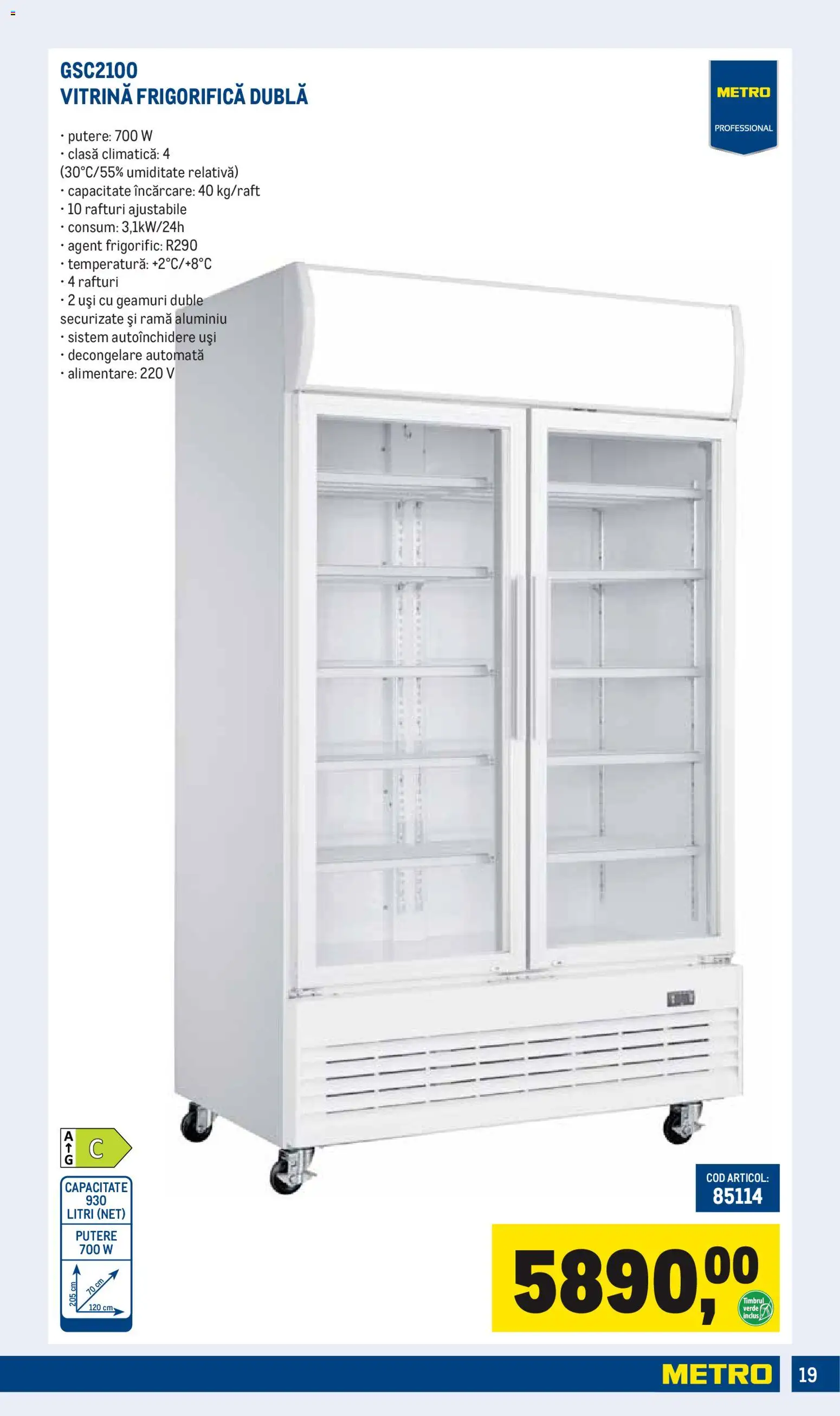 Noul catalog Metro – valabil de la 01.04.2026 | Pagină: 19 | Produse: Vitrină