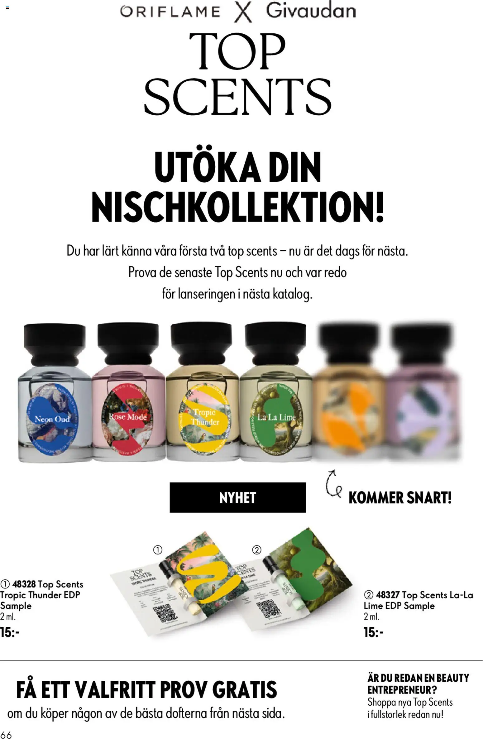 Oriflame reklamblad aktuell från 15/07/2026 | Sida: 66