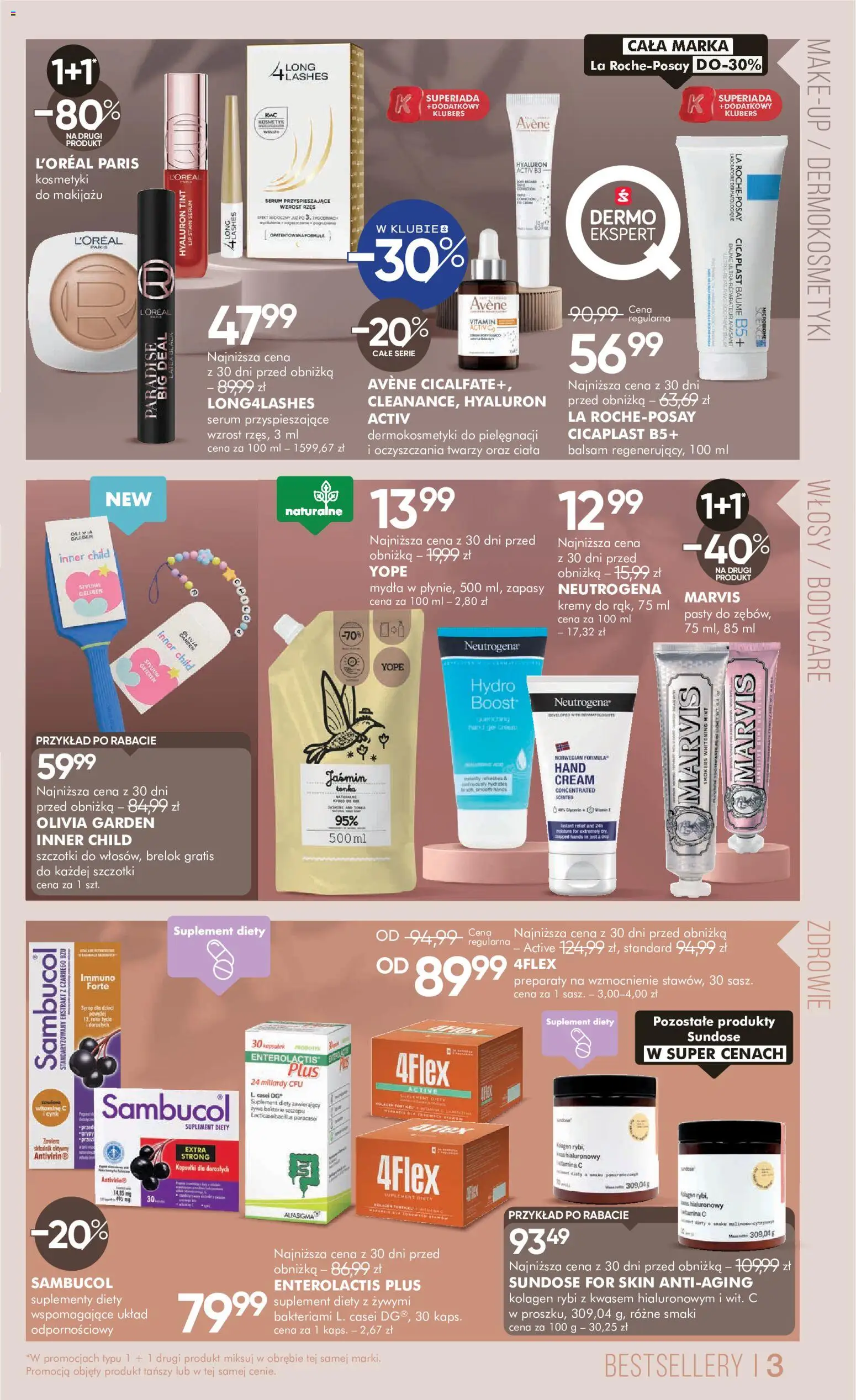 Super-pharm gazetka od 05.09.2026 | Strona: 3 | Produkty: Kosmetyki