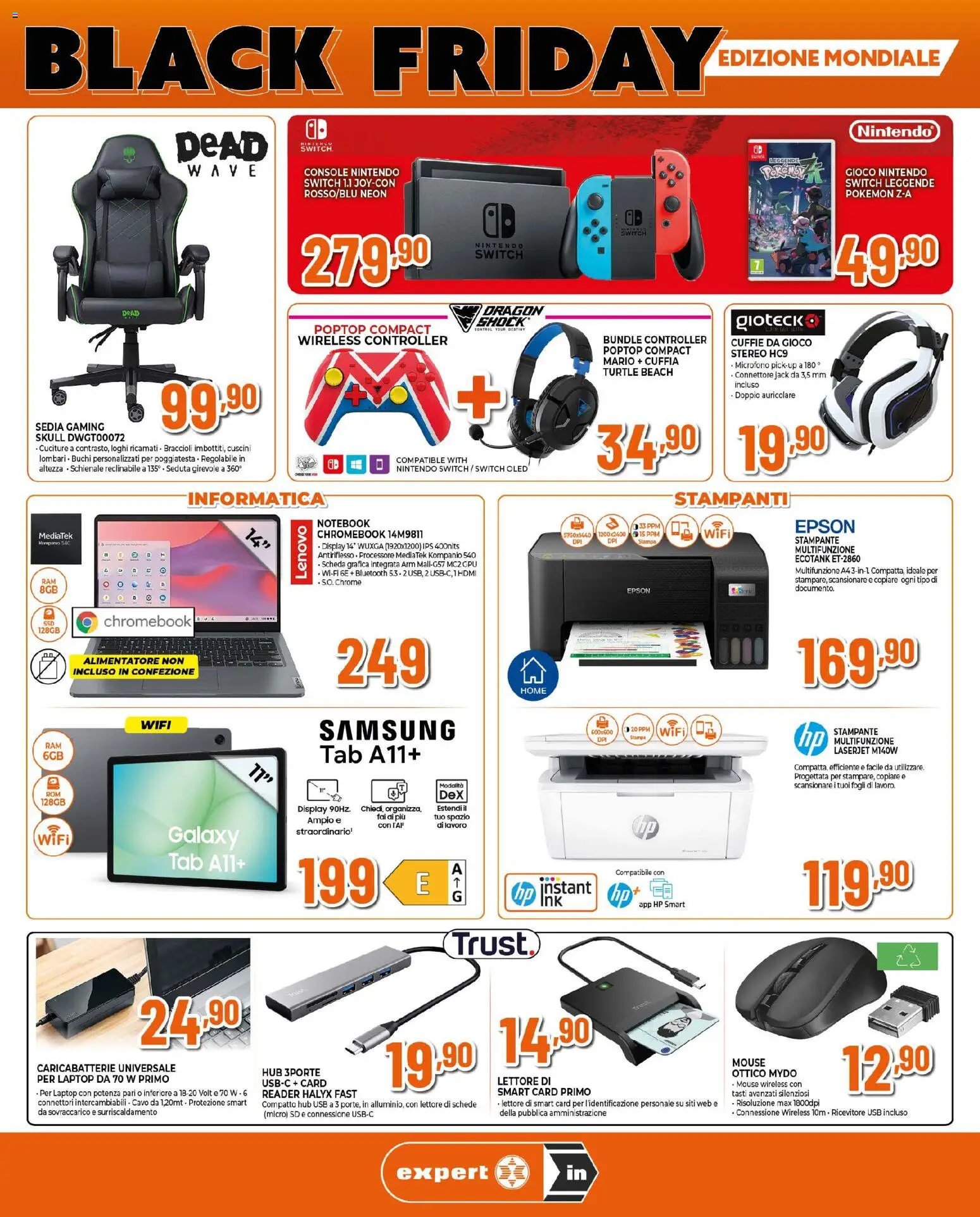 Volantino Ipercoop del 18.06.2026 | Pagina: 3 | Prodotti: Braccioli, Laptop, Connettore, Stampa