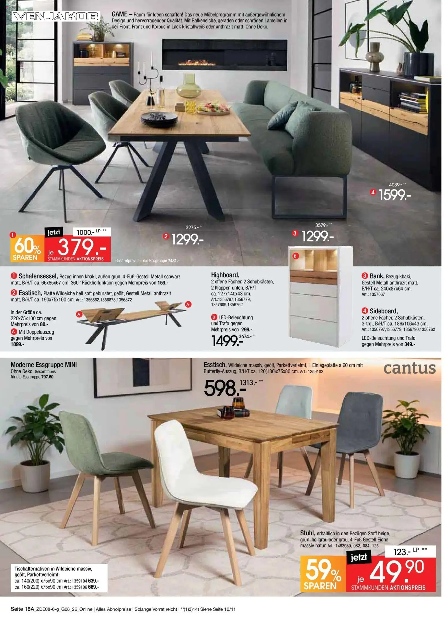 Zurbrüggen - Zurbrüggen: Bonus Sonder-Tage – gültig ab 31.07.2026 | Seite: 26 | Produkte: Essgruppe
