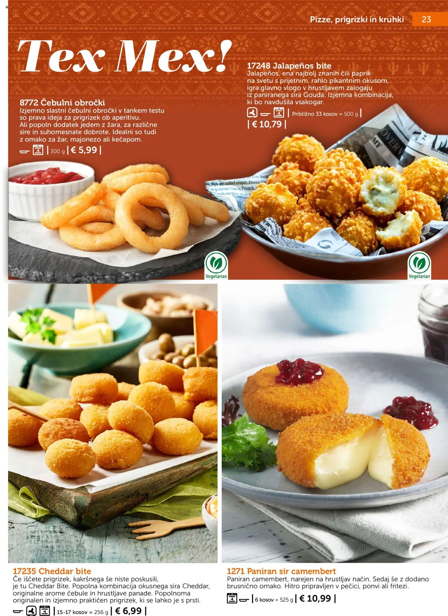 Novi Bofrost katalog ponudbe – veljaven od 01.10.2026 | Stran: 23 | Izdelki: Igra, Sir, Cheddar, Prigrizki