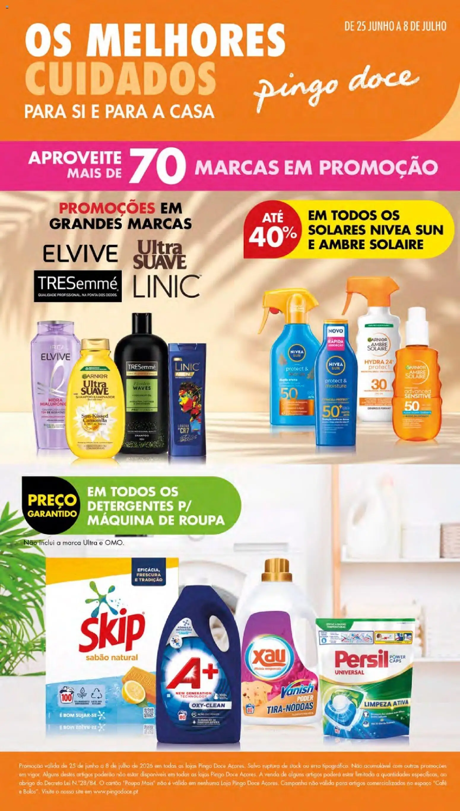 Pingo Doce Especial Casa e Beleza Açores 2026 │ válido de 25/06/2026 | Página: 1