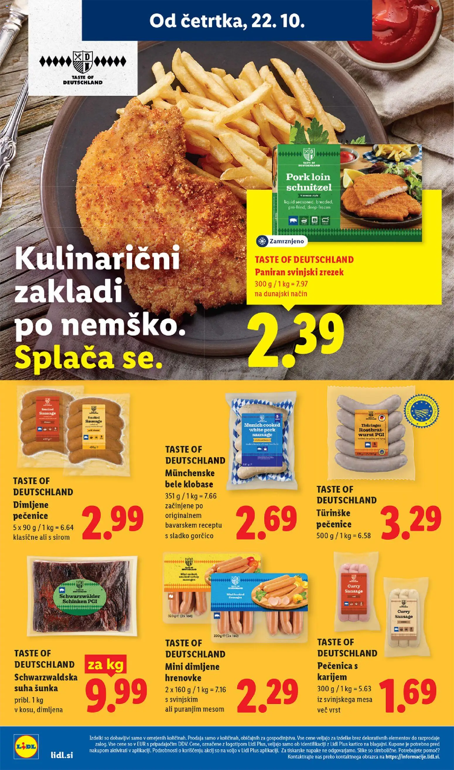 Novi Lidl katalog ponudbe – veljaven od 22.10.2026 | Stran: 18