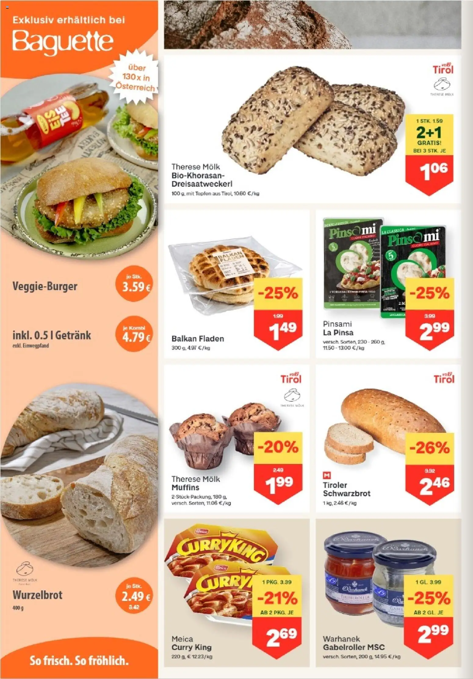 MPREIS Hohenems gültig ab 27.08.2026 | Seite: 4 | Produkte: Baguette