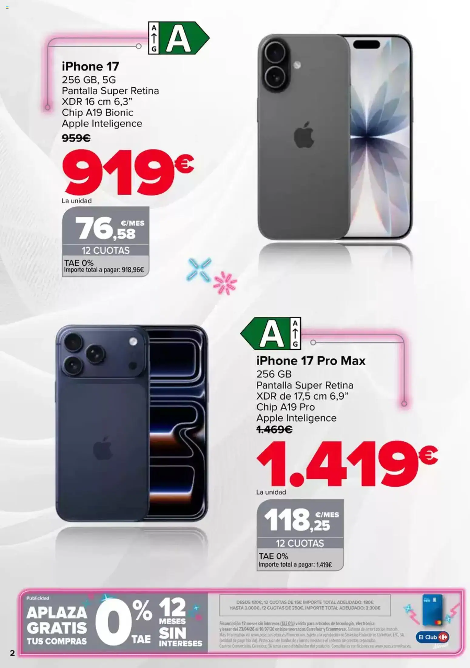 Carrefour Apple Days │ válido desde el 15.05.2026 | Página: 2 | Productos: Té, Apple, Iphone