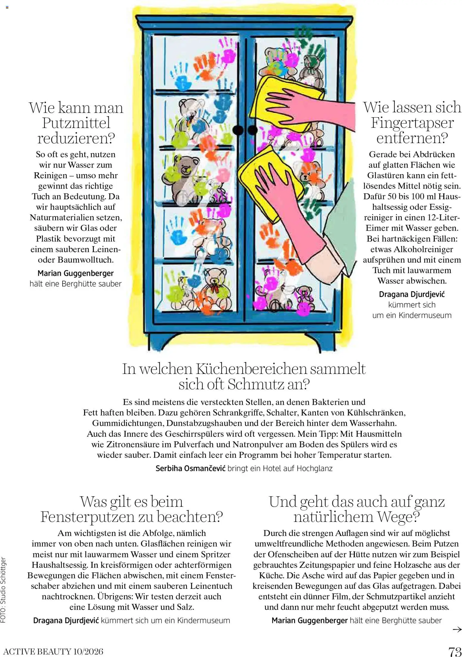 dm drogerie markt Magazin October 2026 gültig ab 01.10.2026 | Seite: 73 | Produkte: Wasser, Schaber