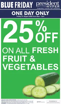 President Hyper specials catalogue – valid from 21/08/2026