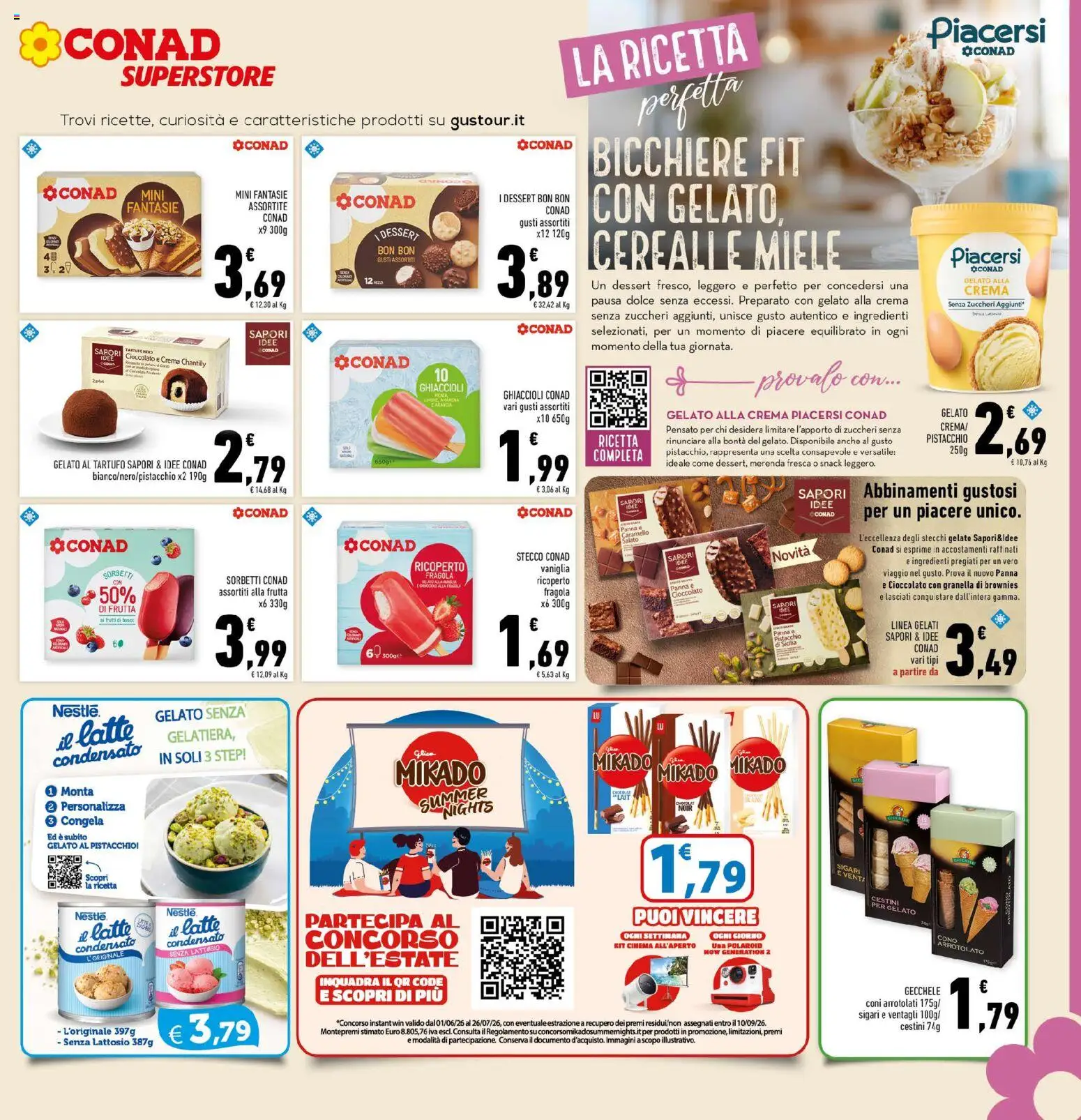 Volantino Conad del 01/07/2026 | Pagina: 13 | Prodotti: Tartufo, Cioccolato, Panna, Miele