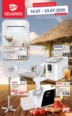 Ofertele Selgros valabile de la 10.07.2026
