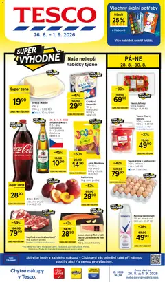 Náhled letáku Tesco leták - Hypermarket od 26.08.2026