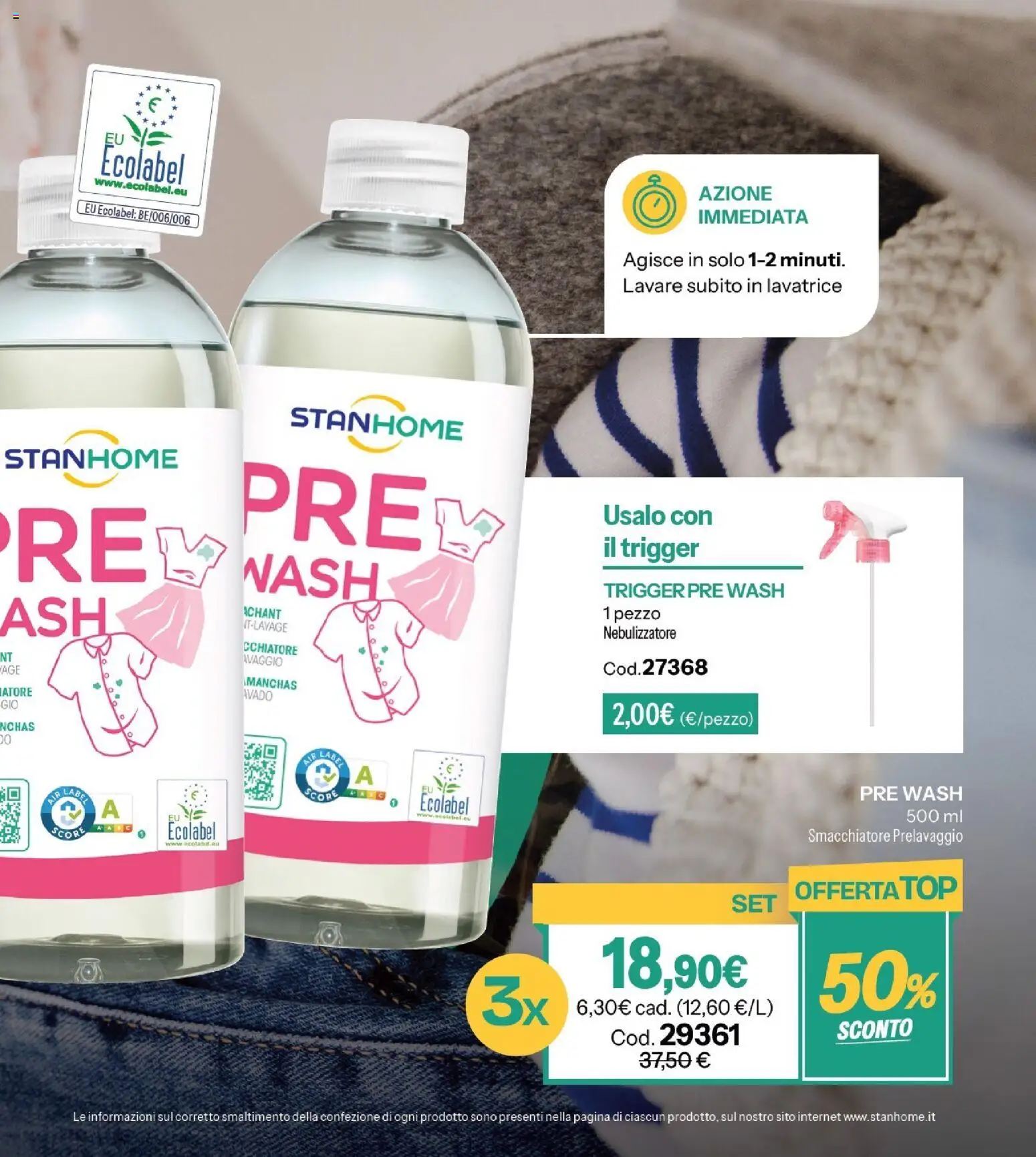 Volantino Stanhome del 20/10/2026 | Pagina: 27 | Prodotti: Smacchiatore, Salsa, Nebulizzatore, Purea