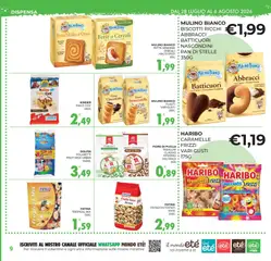 Anteprima del volantino Eté volantino Smarty valido a partire dal 28/07/2026 | Pagina: 9 | Prodotti: Pane, Latte, The, Cocco