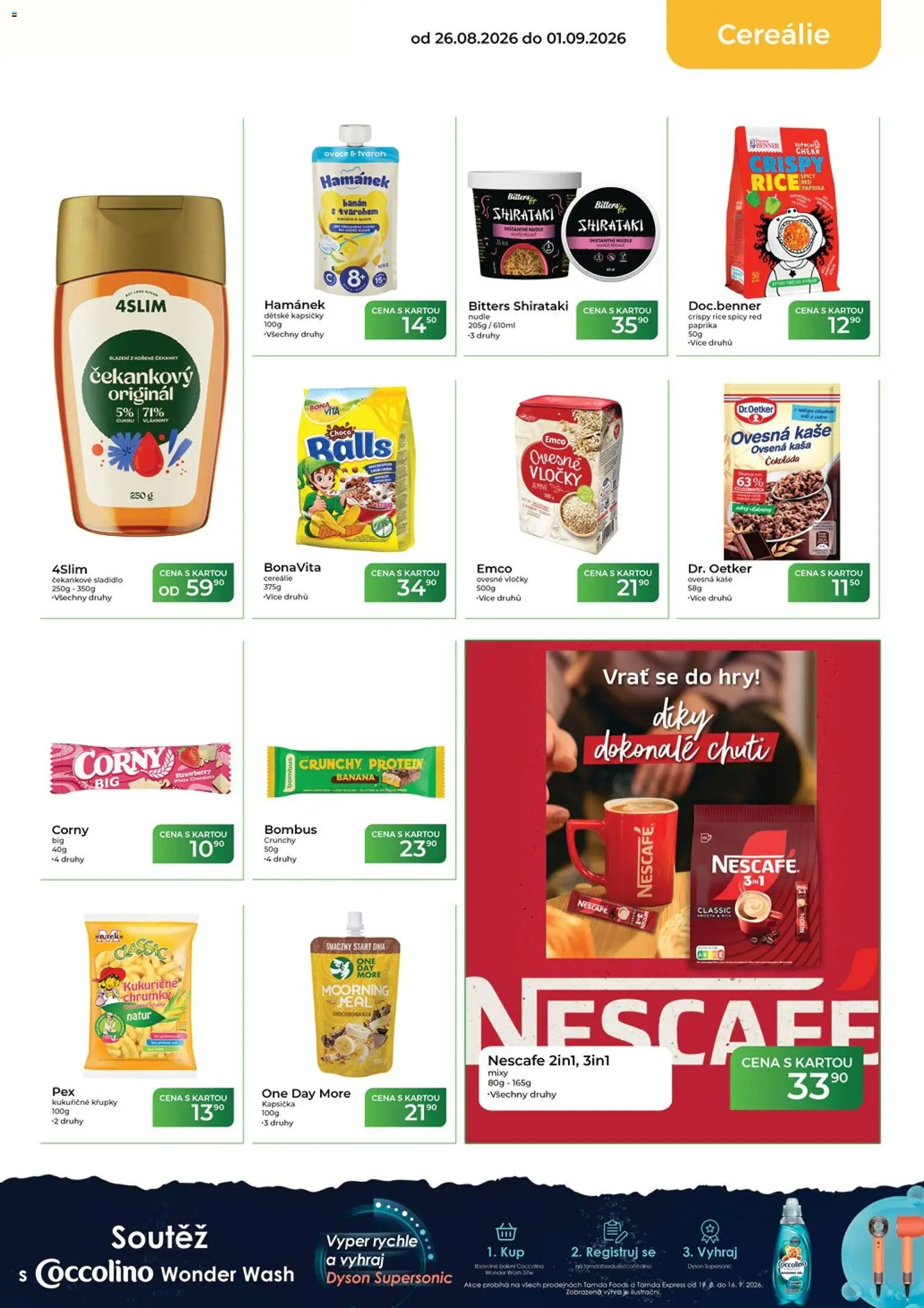 Tamda Foods leták od 26.08.2026 | Strana: 23 | Produkty: Vločky, Ovesná kaše, Paprika, Ovesné vločky
