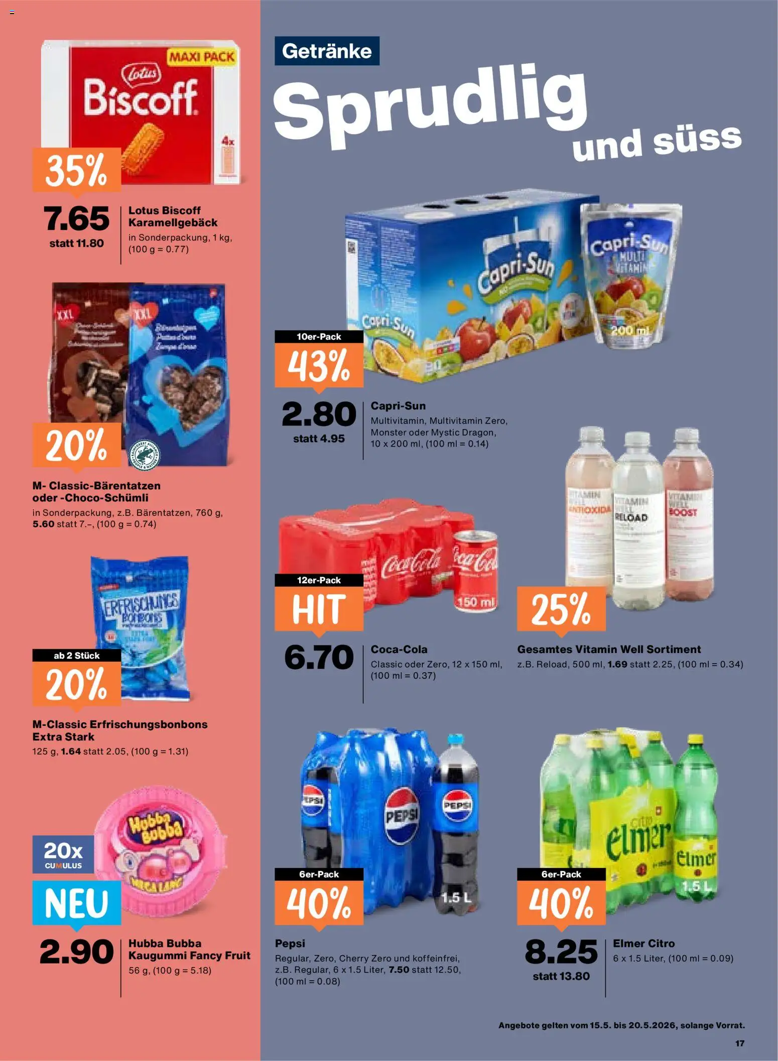 Migros aktionen – gültig ab 15.05.2026 | Seite: 17