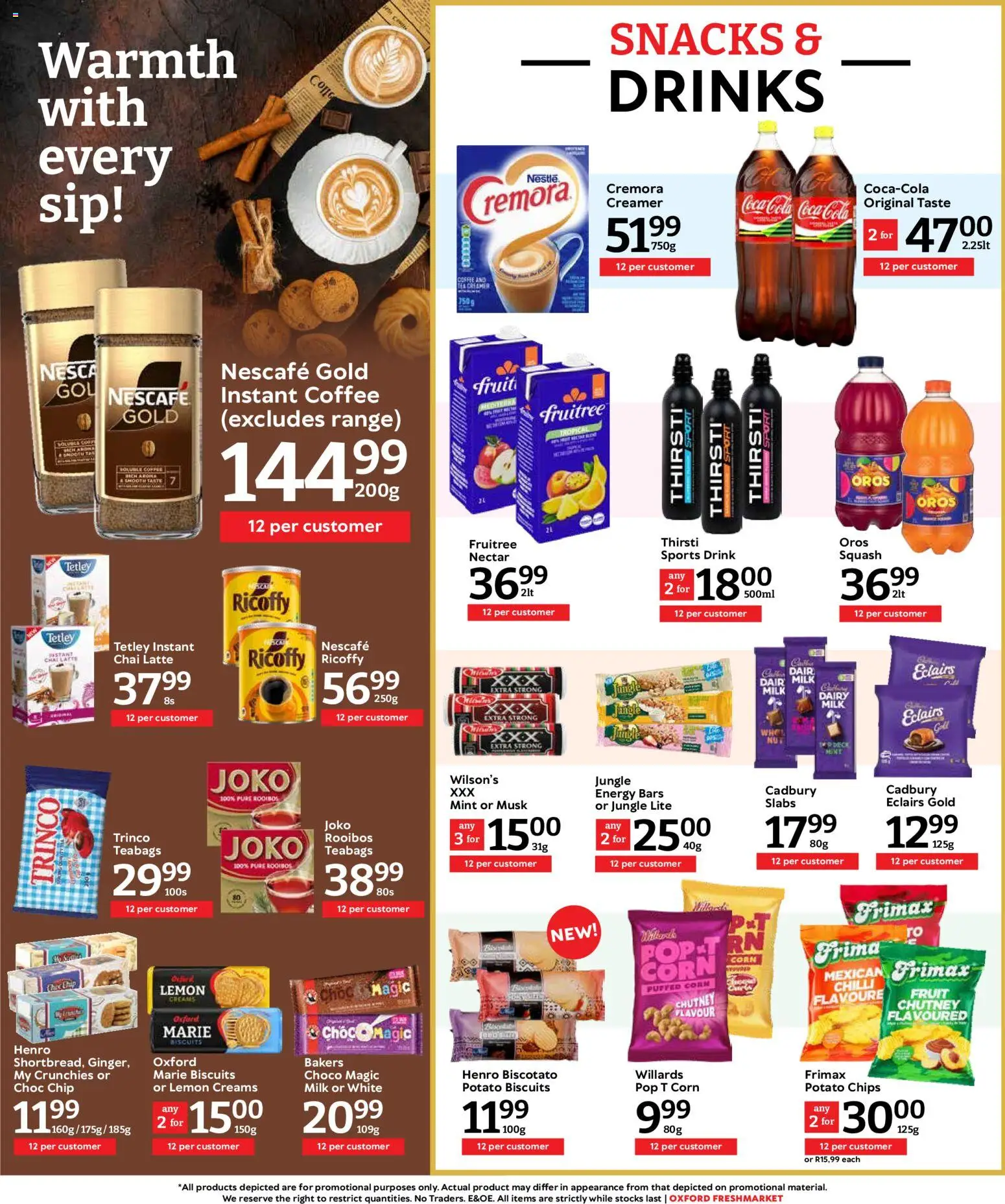 New Oxford Freshmarket catalogue – valid from 10.06.2026 | Page: 9 | Products: Corn, Creamer, Coffee, Chilli