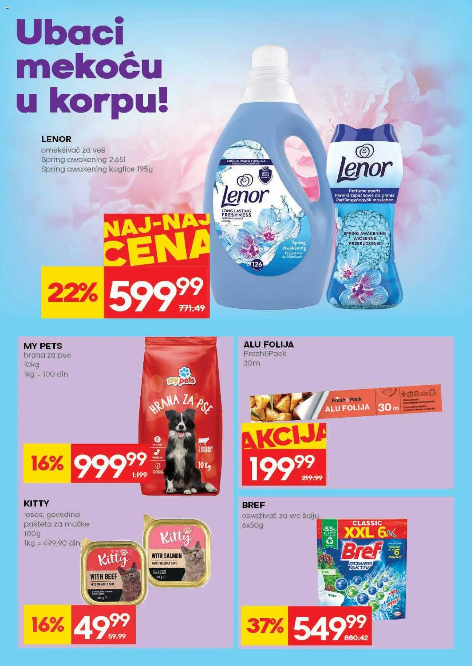 Idea katalog - važi od 21.05.2026 | Strana: 30 | Proizvode: Govedina, Bref, Omekšivač za veš, Pašteta