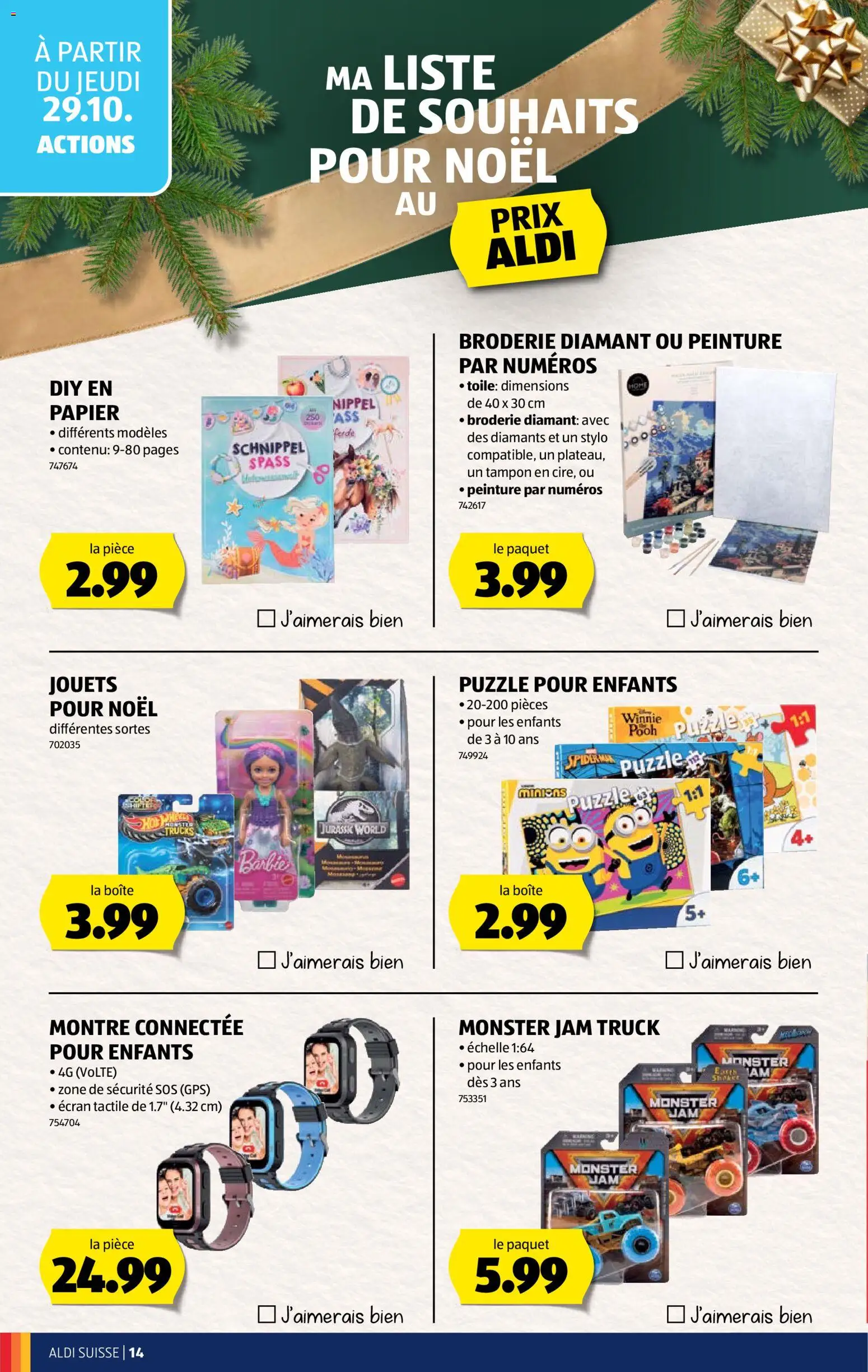 Aldi aktionen FR – gültig ab 29.10.2026 | Seite: 14 | Produkte: Smartwatch
