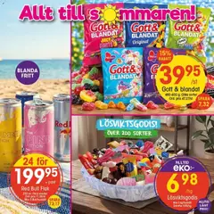 EKO erbjudanden - Förhandsvisning av reklamblad från butik EKO aktuell från 23/06/2026 | Sida: 7 | Produkter: Red bull, Choklad