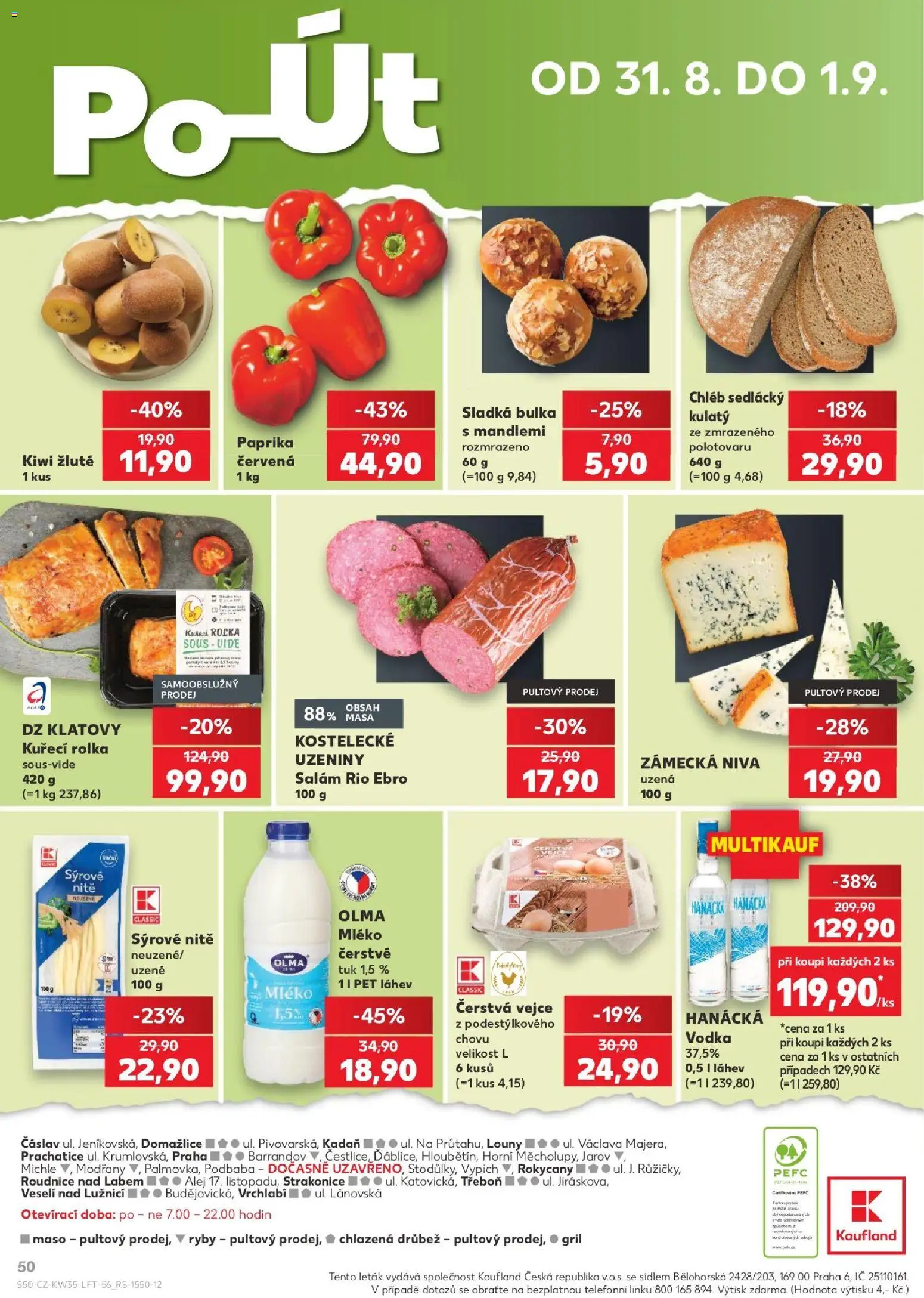 Kaufland leták od 26.08.2026 | Strana: 50