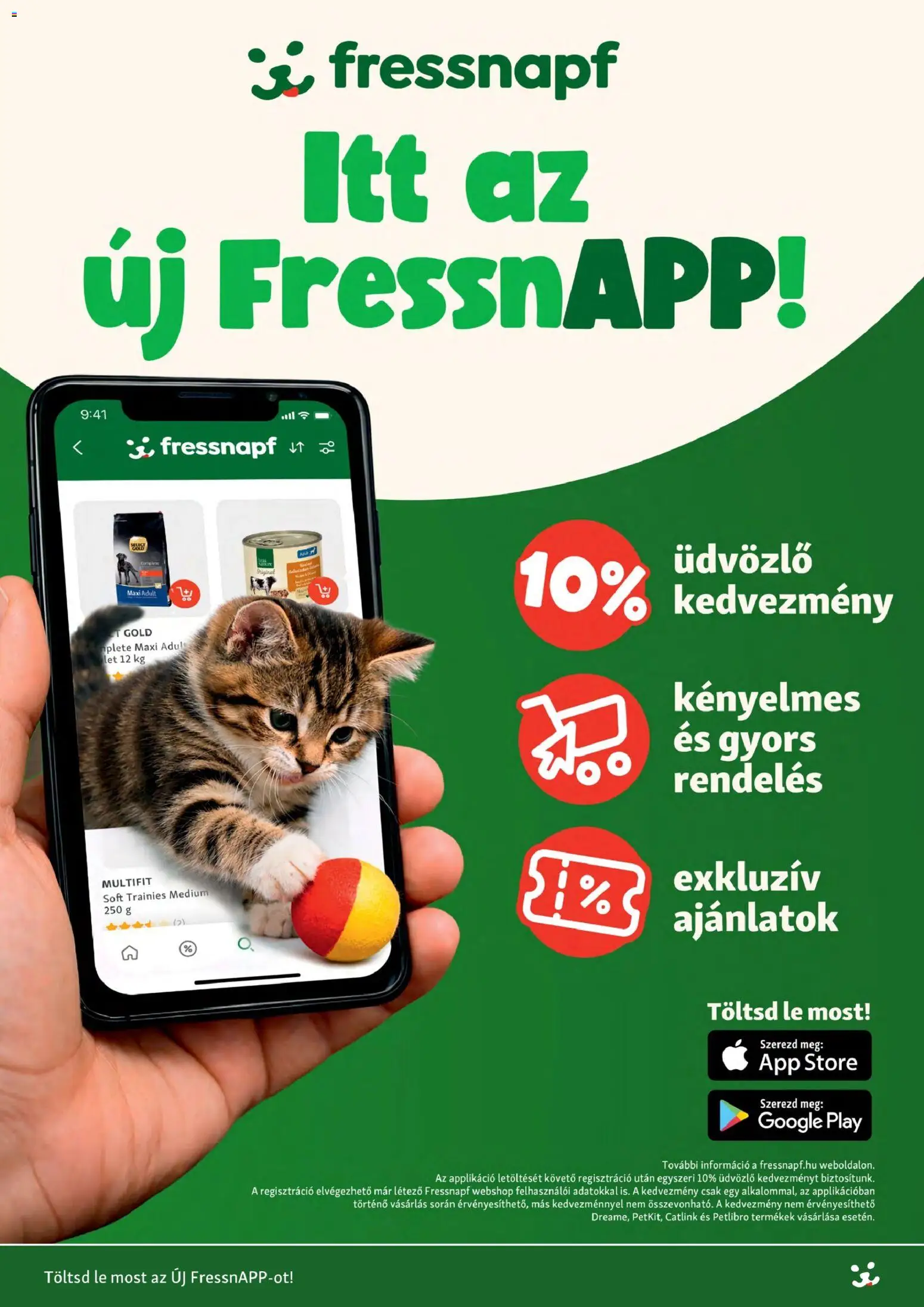 Fressnapf akciós ujság - amely érvényes a következő dátumtól: 2026.07.02. | Oldal: 4