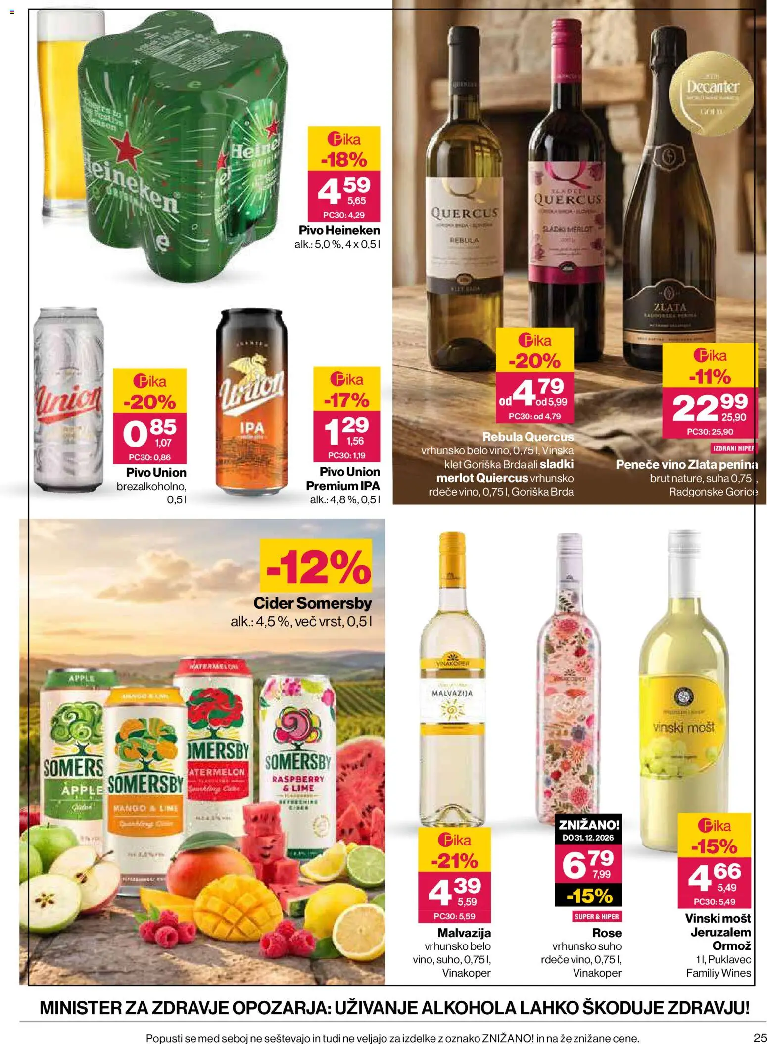 Novi Mercator katalog ponudbe – veljaven od 01.10.2026 | Stran: 25