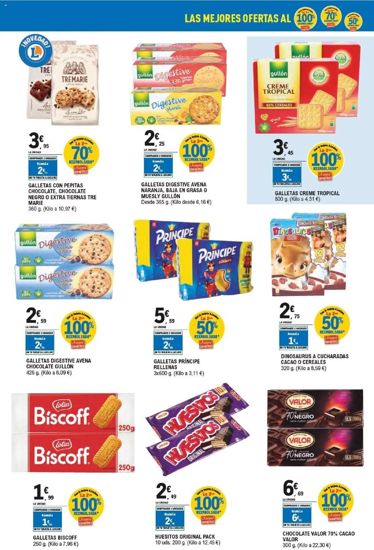 E.Leclerc - Alianza Locales │ válido desde el 21/10/2026 | Página: 23 | Productos: Chocolate, Cereales, Muesli, Cacao