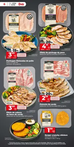 Vista previa Filete de cabeza de lomo de cerdo, Selección de Dia bandeja 500 g aprox. válido desde el 27.05.2026 | Página: 6 | Productos: Ηλεκτρικός φούρνος, Peso, Filete, Bandeja