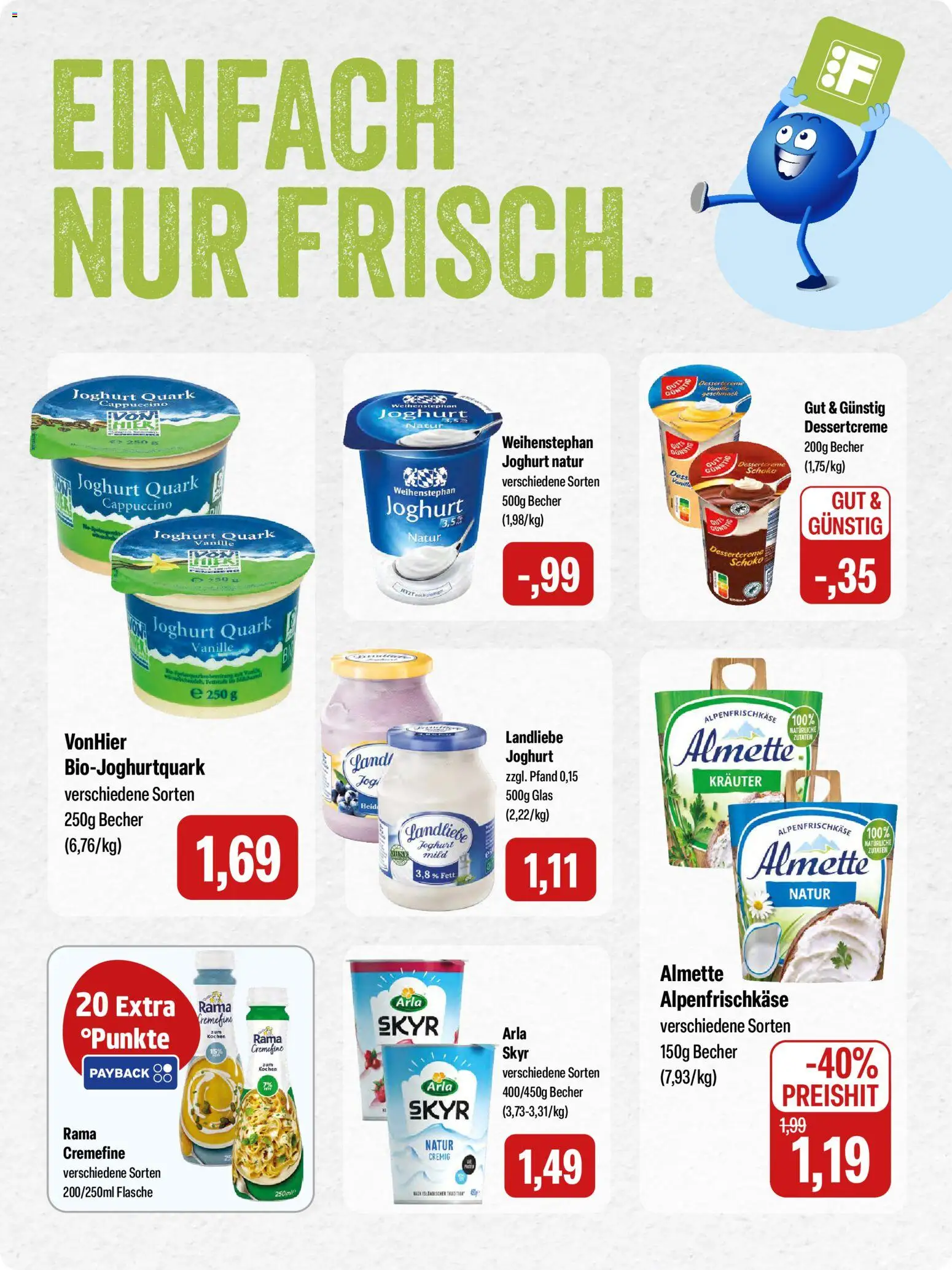 Feneberg Angebote – gültig ab 18.06.2026 | Seite: 6 | Produkte: Almette, Quark, Joghurt, Skyr