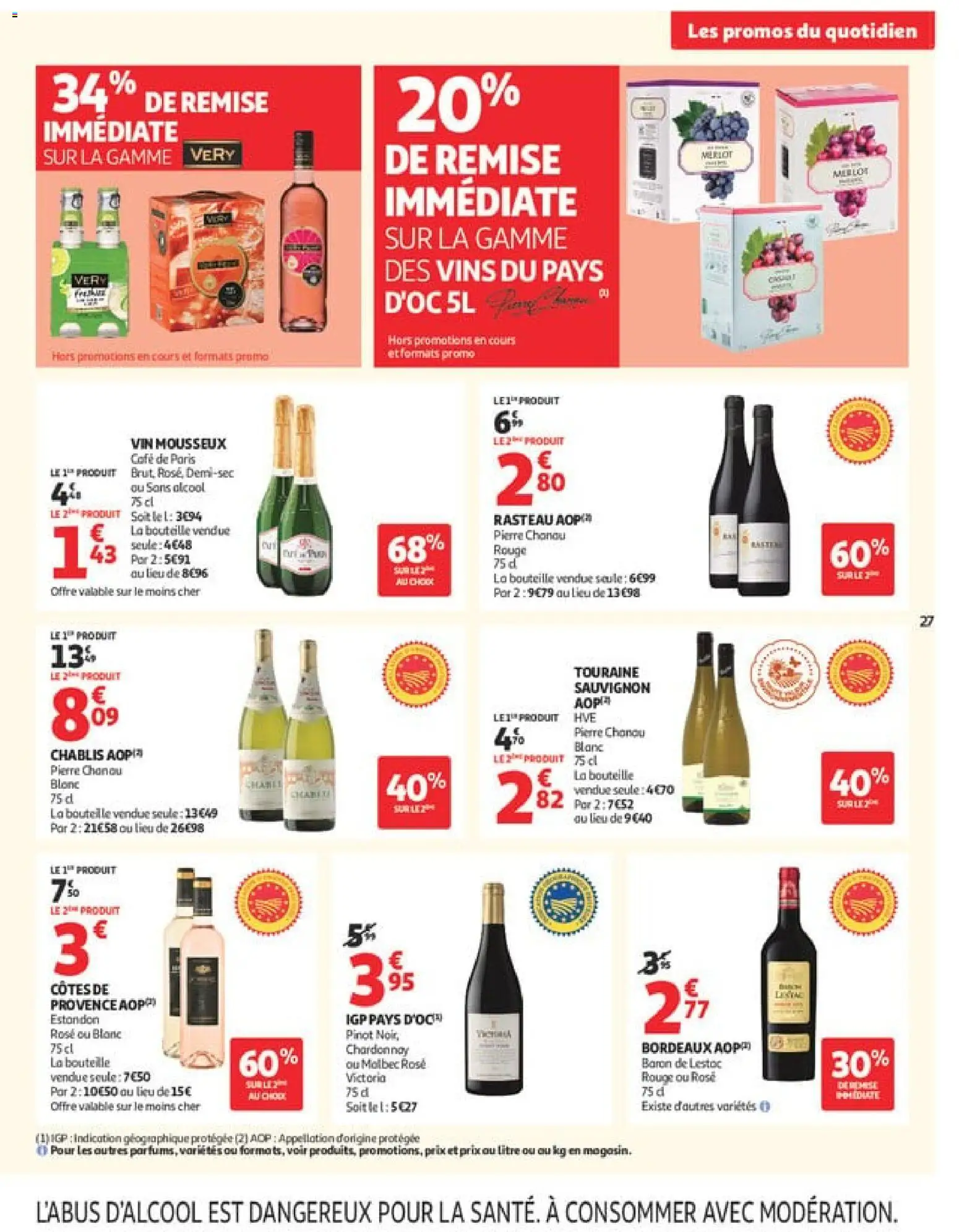 {H1} | Page: 27 | Produits: Vin mousseux, Alcool, Mousseux, Vin
