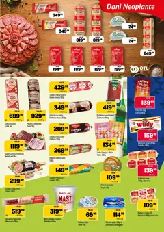 Podunavlje katalog - pregled Podunavlje kataloga - važi od 01.07.2026 | Strana: 5 | Proizvode: Mast, Paprika, Pizza šunka, Sardina